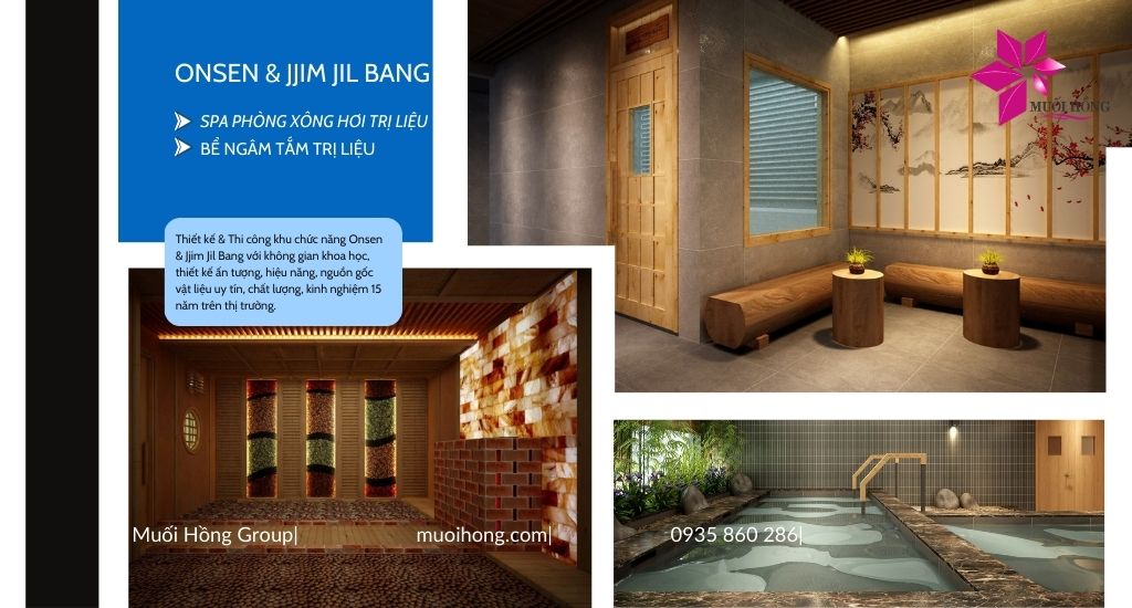 Thiết kế thi công Onsen JjimJilBang chuẩn sao