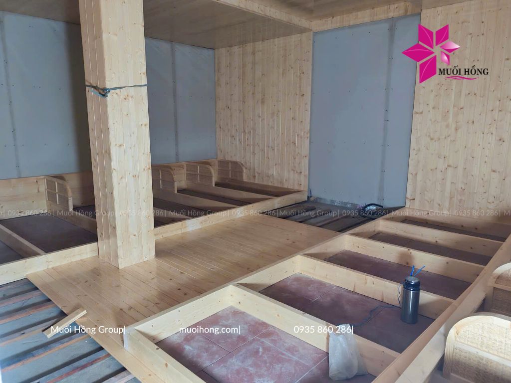 Thi công spa Onsen JjimJilBang