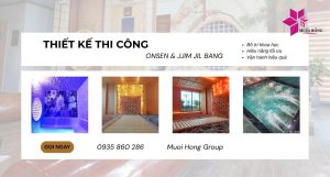 Thi công lắp đặt Onsen JjimJilBang chuẩn sao