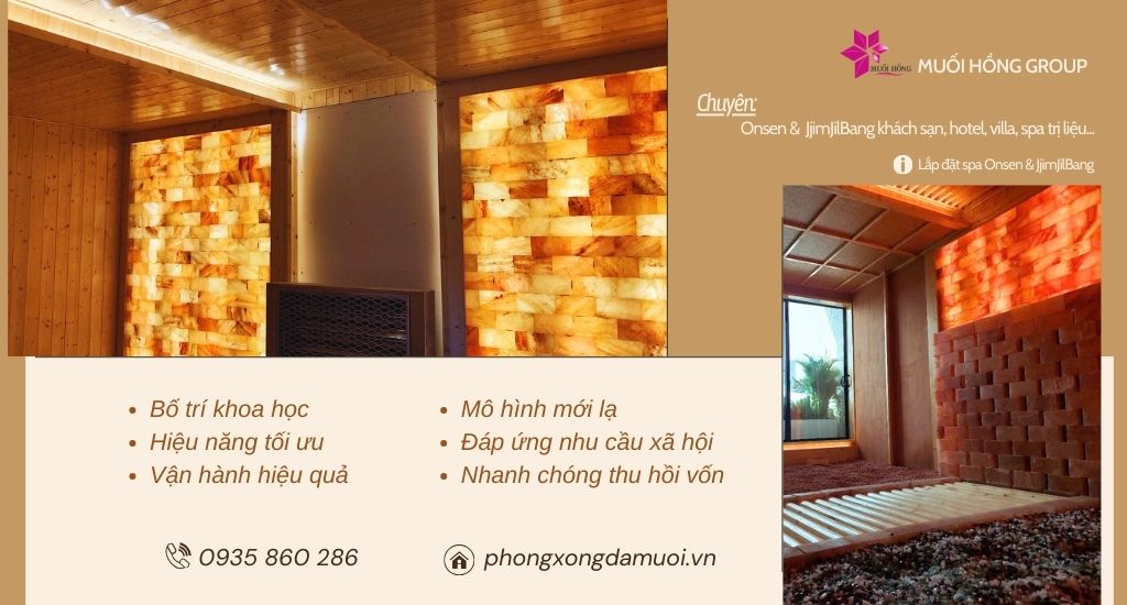 Lắp đặt spa Onsen & JjimJilBang