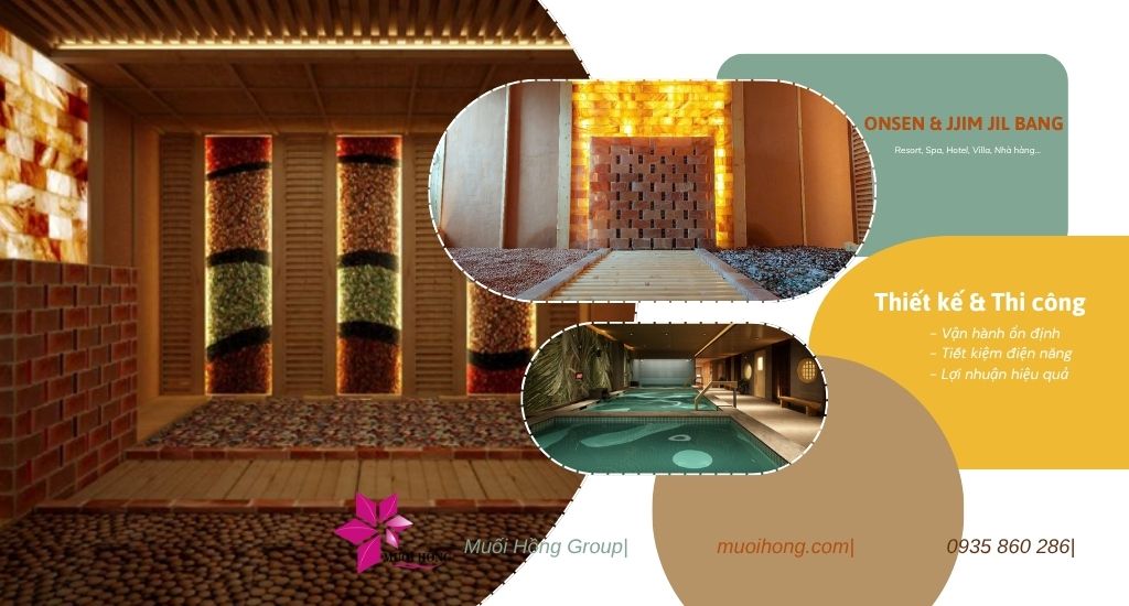 Lắp đặt Onsen & JjimJilBang chuẩn sao