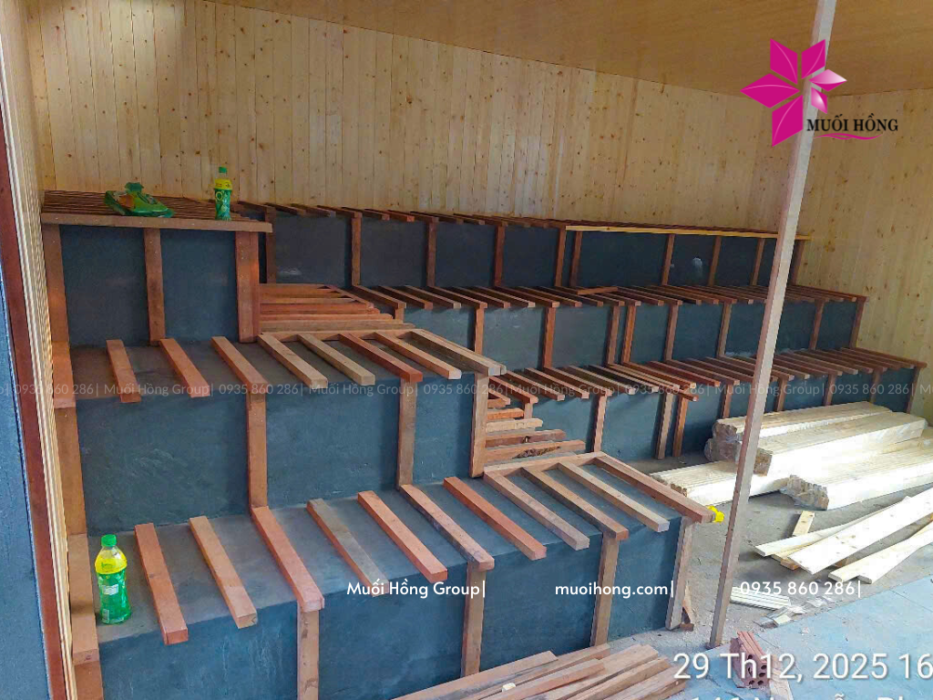 Thiết kế thi công spa đá muối hồng ngoại