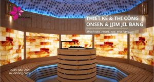 Thi công spa đá muối Jjimjilbang kinh doanh
