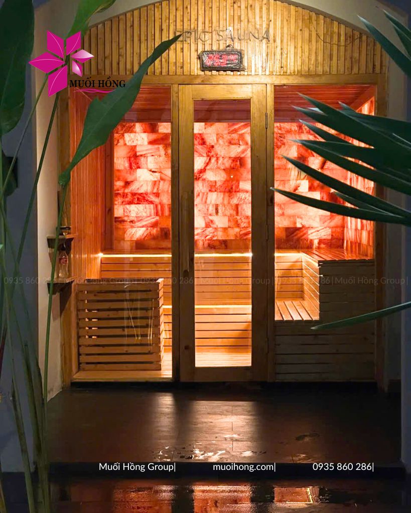 Thiết kế thi công spa đá muối Himalaya Hội An