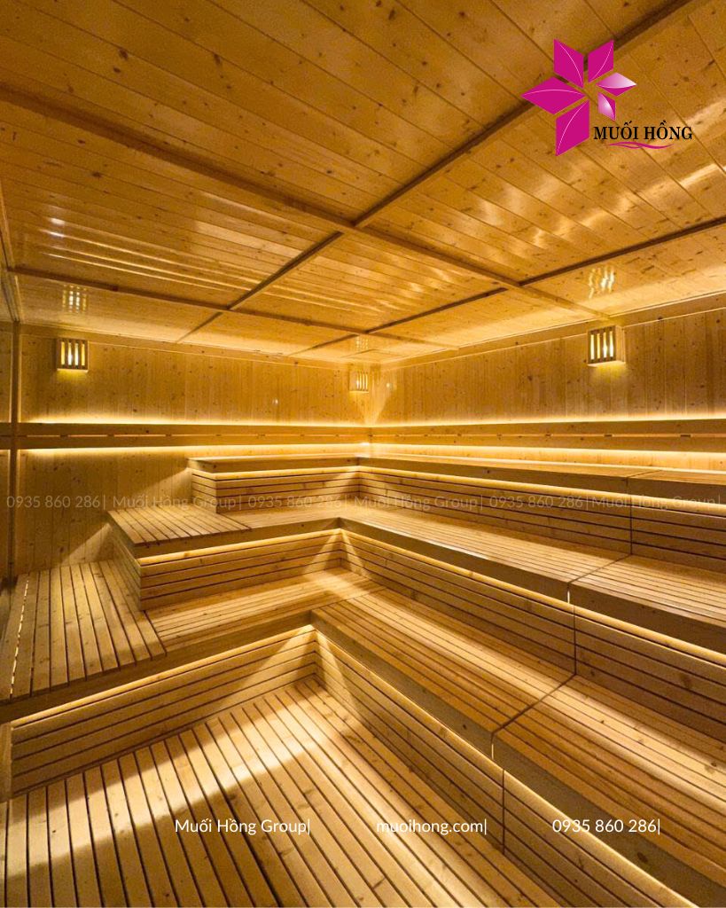 Thiết kế thi công spa đá muối hồng ngoại Epic spa Hội An