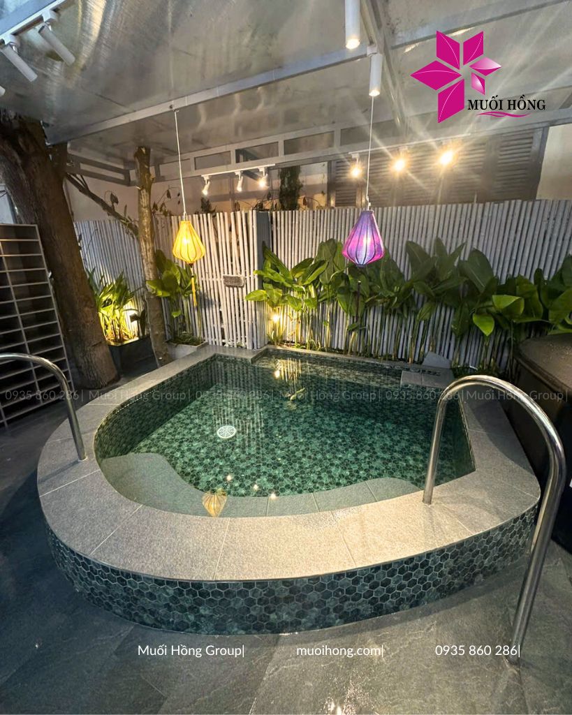 Thi công lắp đặt spa Onsen Jjimjilbang resort