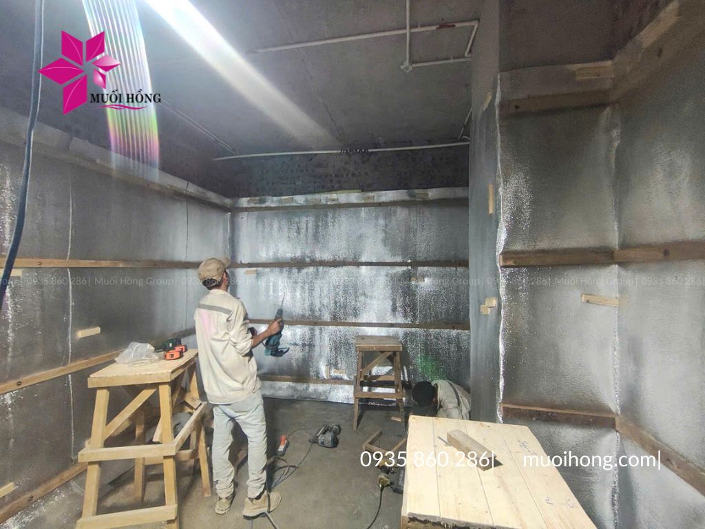 Thi công lắp đặt phòng xông hơi Jjimjilbang