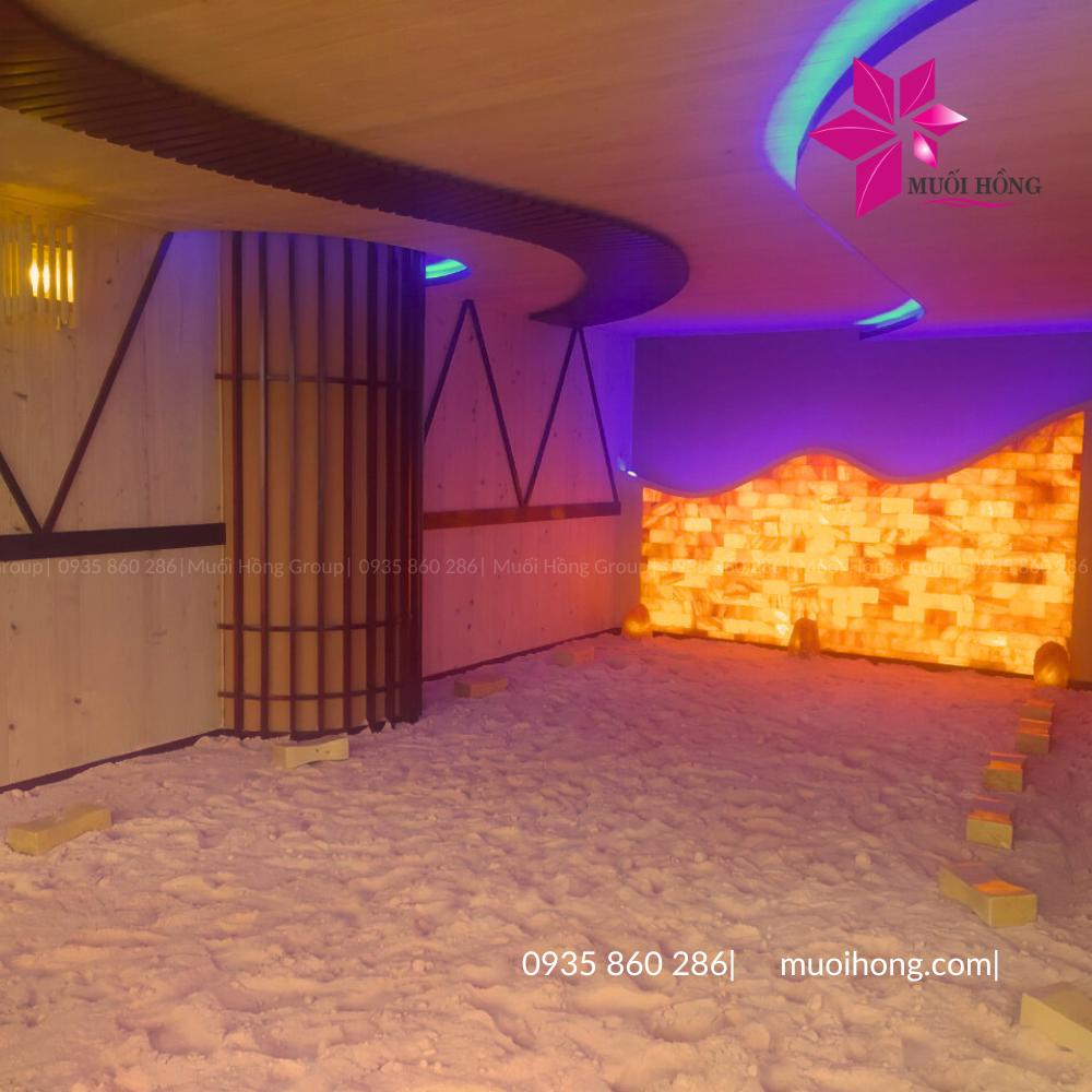 Thi công phòng xông hơi hồng ngoại Jjimjilbang