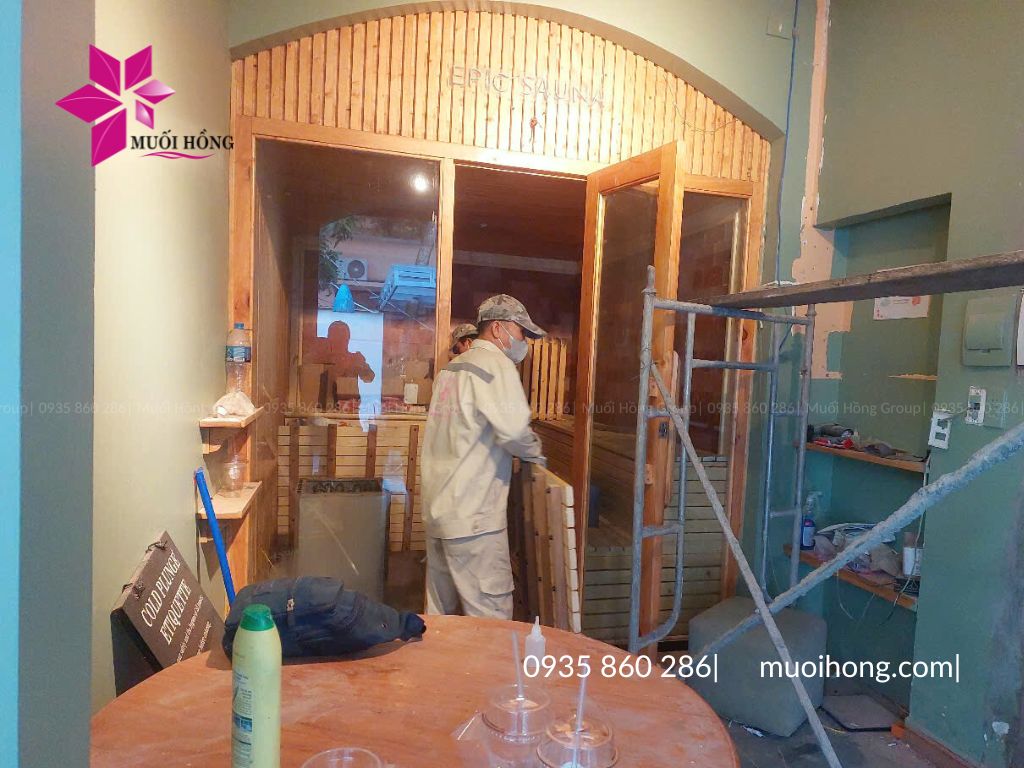 Lắp đặt spa Onsen Jjimjilbang khách sạn