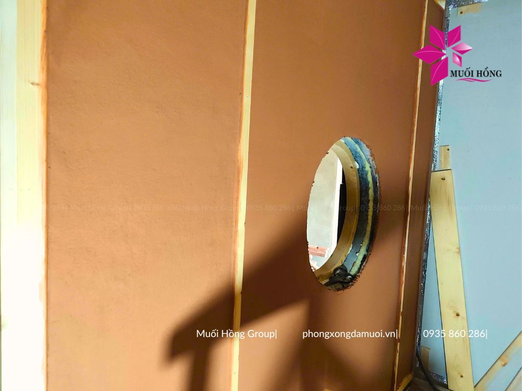 Thi công spa đá muối Himalaya