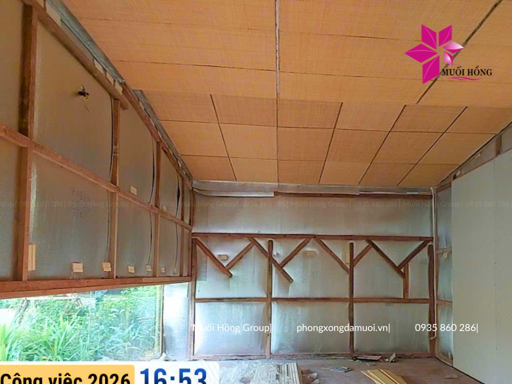 Thiết kế thi công phòng xông hơi hồng ngoại