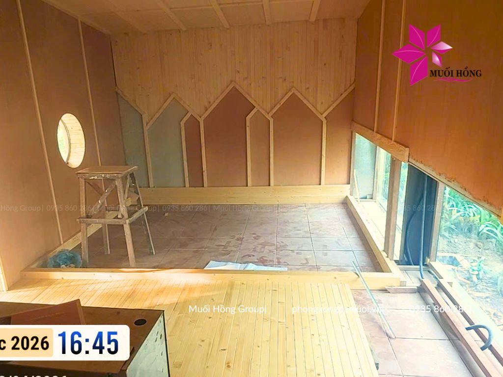 Thiết kế thi công spa đá muối Jjim Jil Bang