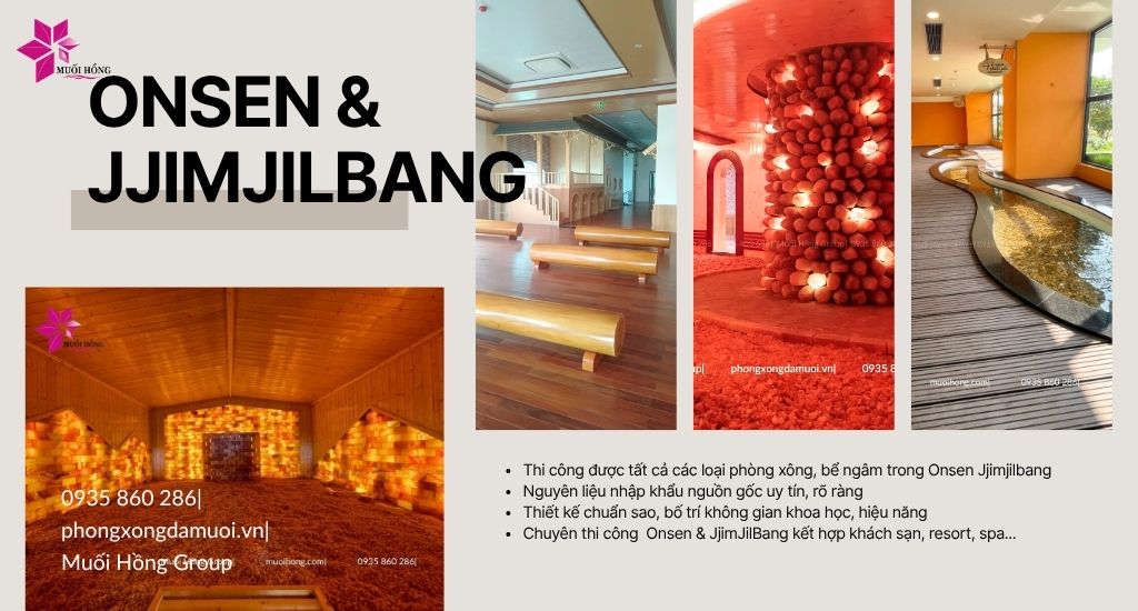 Thiết kế thi công spa Onsen & Jjimjilbang resort