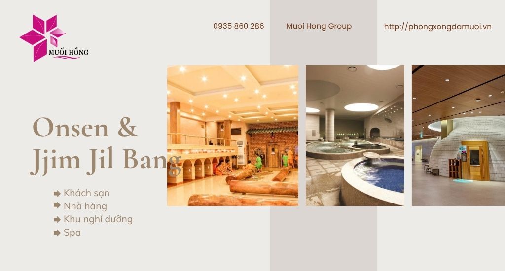 Thi công spa Onsen Jjimjilbang resort