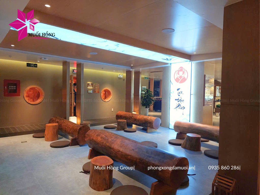 Thiết kế thi công Onsen JjimJilBang Cham Riverside