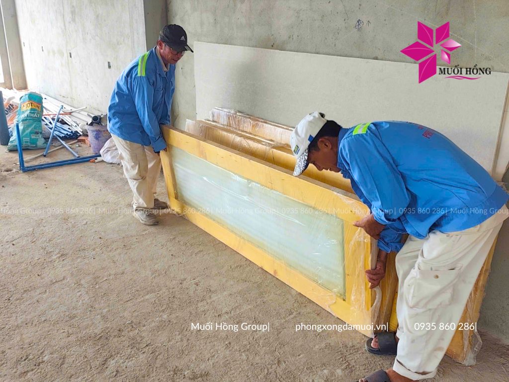 Thi công spa Onsen & Jjim Jil Bang chuẩn sao