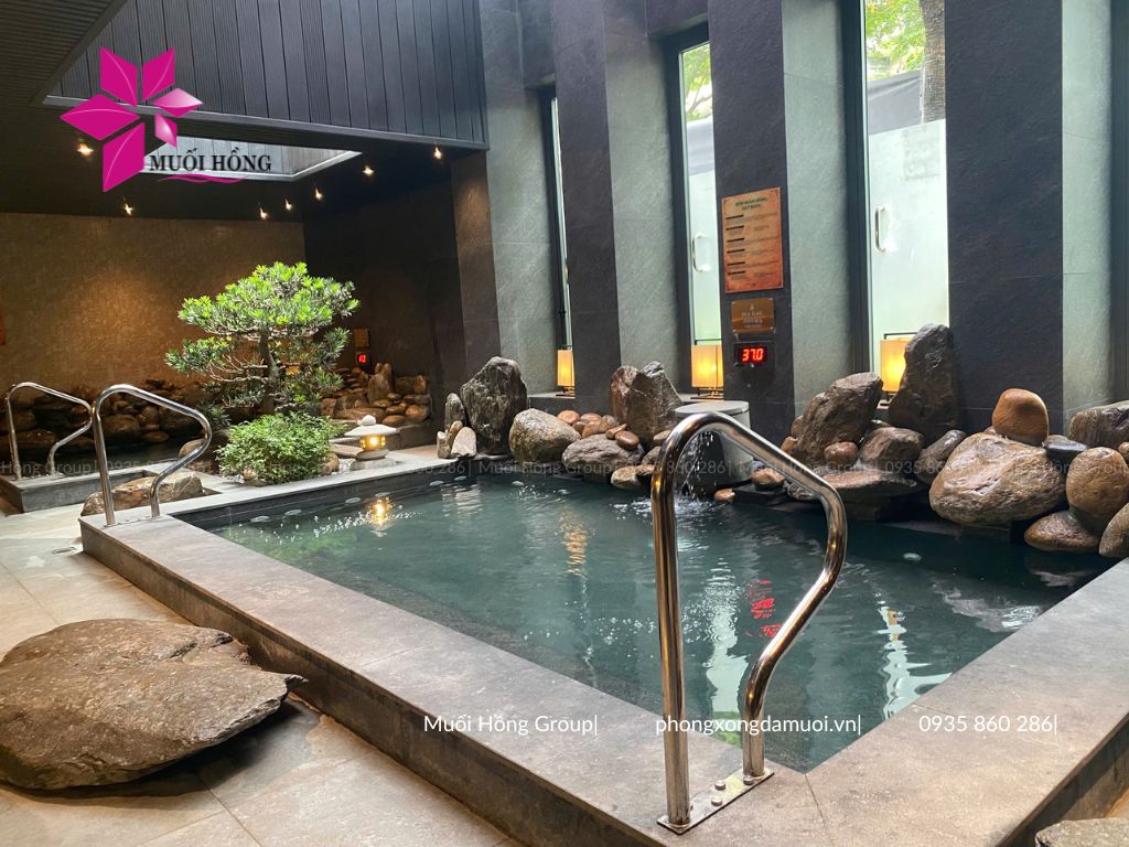 Thiết kế thi công Onsen JjimJilBang Cham Riverside