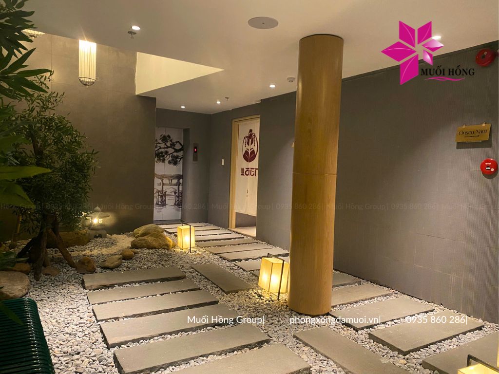 Thiết kế thi công Onsen & JjimJilBang Cham Riverside