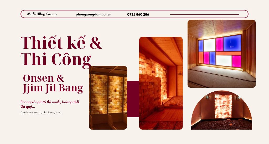 Thiết kế thi công spa Onsen & Jjim Jil Bang