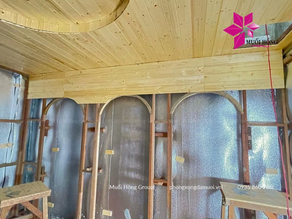 Thi công Onsen & JjimJilBang khách sạn